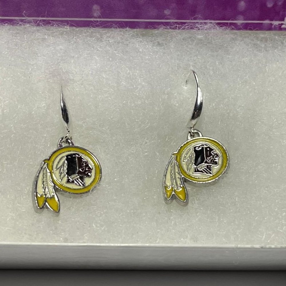 Washington Redskins NFL Fashion Dangle Earrings NEW